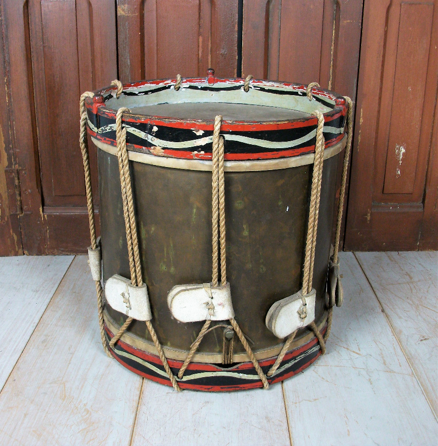 Victorian Military Drum by Potter, London